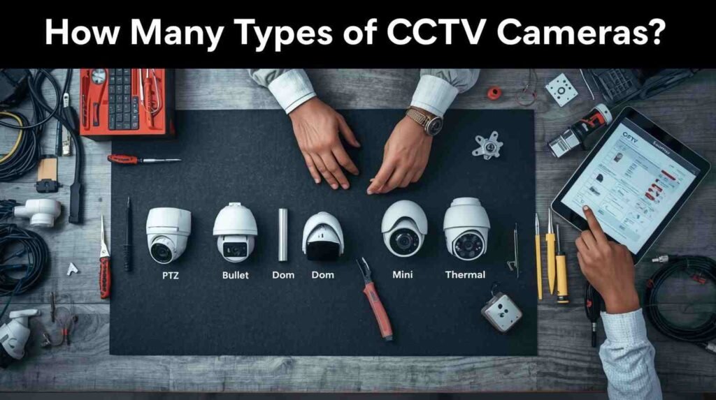 How Many Types of CCTV Cameras