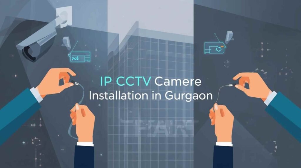 IP CCTV Camera Installation Services in Gurgaon