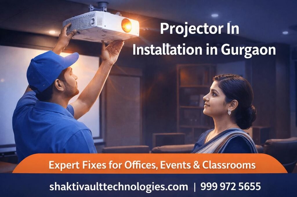Best Projector Installation in Gurgaon - Expert Fixes for Offices, Events & Classrooms 1 Best Projector Installation in Gurgaon