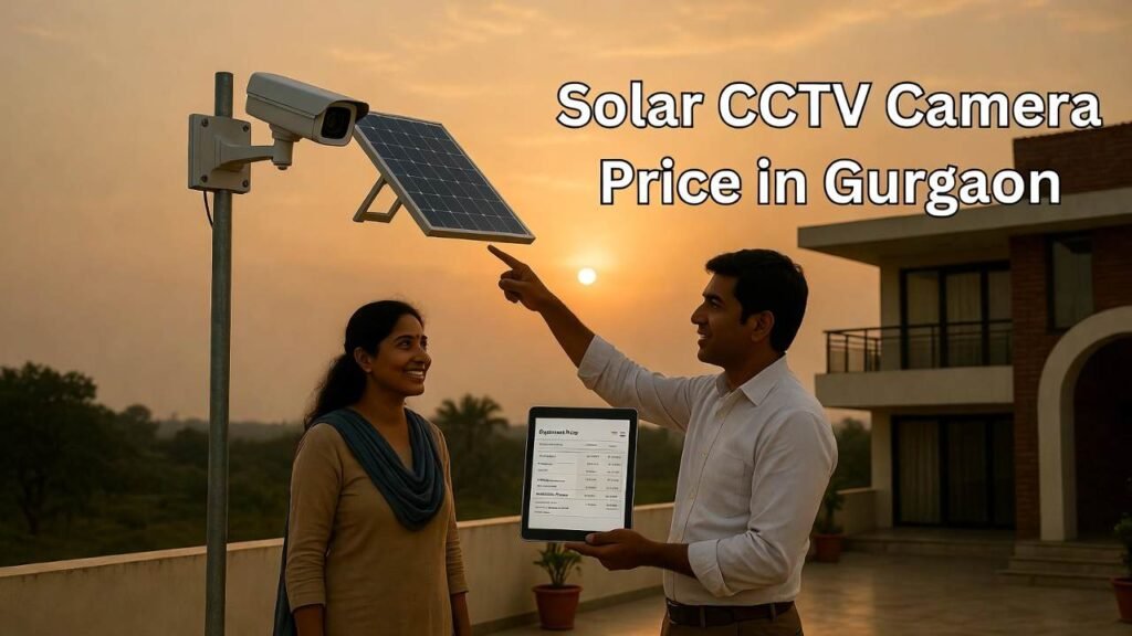Latest Solar CCTV Camera Prices in Gurgaon