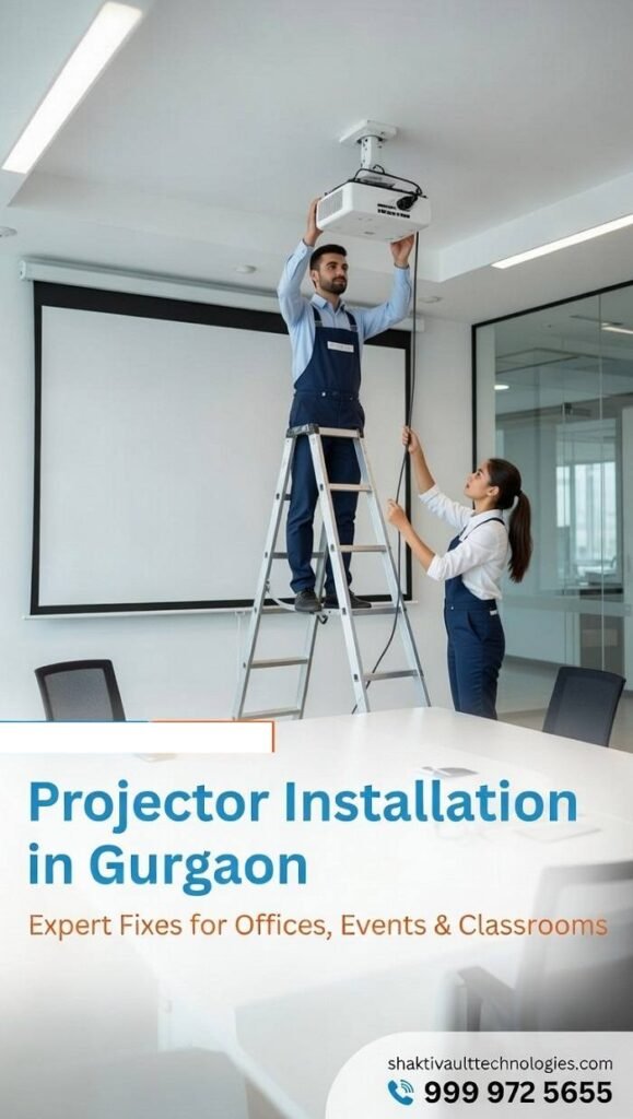 Best Projector Installation in Gurgaon - Expert Fixes for Offices, Events & Classrooms 2 Reliable Projector Installation for Events, Seminars