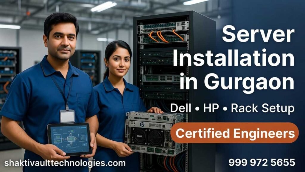 Best Computer Server Installation Services in Gurgaon | Dell, HP Rack Setup 2 Server Installation in Gurgaon: Expert Config, Migration & AMC for Businesses