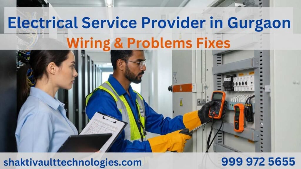 Best Electrical Service Provider in Gurgaon | 24/7 Wiring & Emergency Fixes 2 Top Electricians Provider in Gurgaon