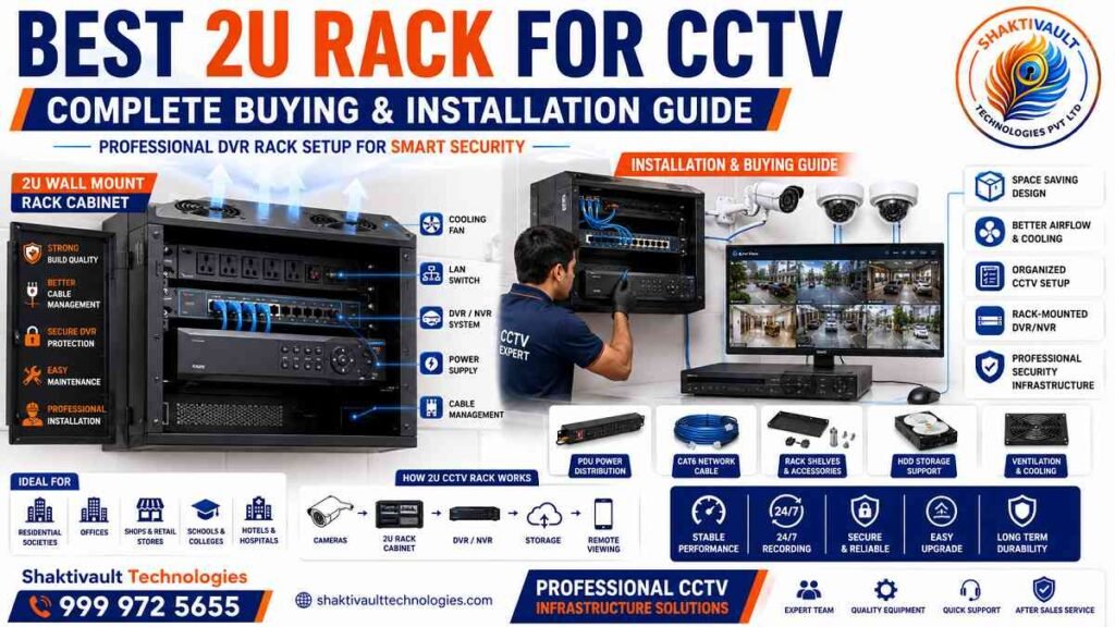 Best 2U Rack for CCTV – Complete Buying & Installation Guide