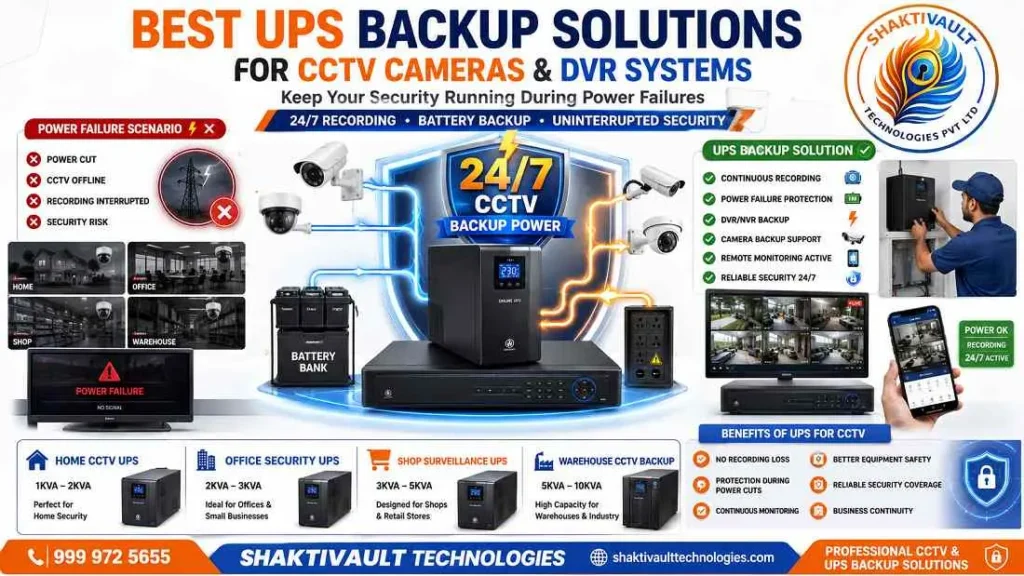 Best UPS Backup Solutions for CCTV Cameras and DVR Systems 1 Best UPS Backup Solutions for CCTV Cameras and DVR Systems