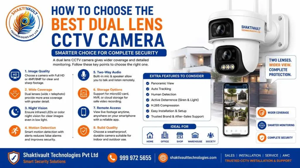 Best Dual Lens CCTV Cameras for Home and Business Security 2 How to Choose the Best Dual Lens CCTV Camera