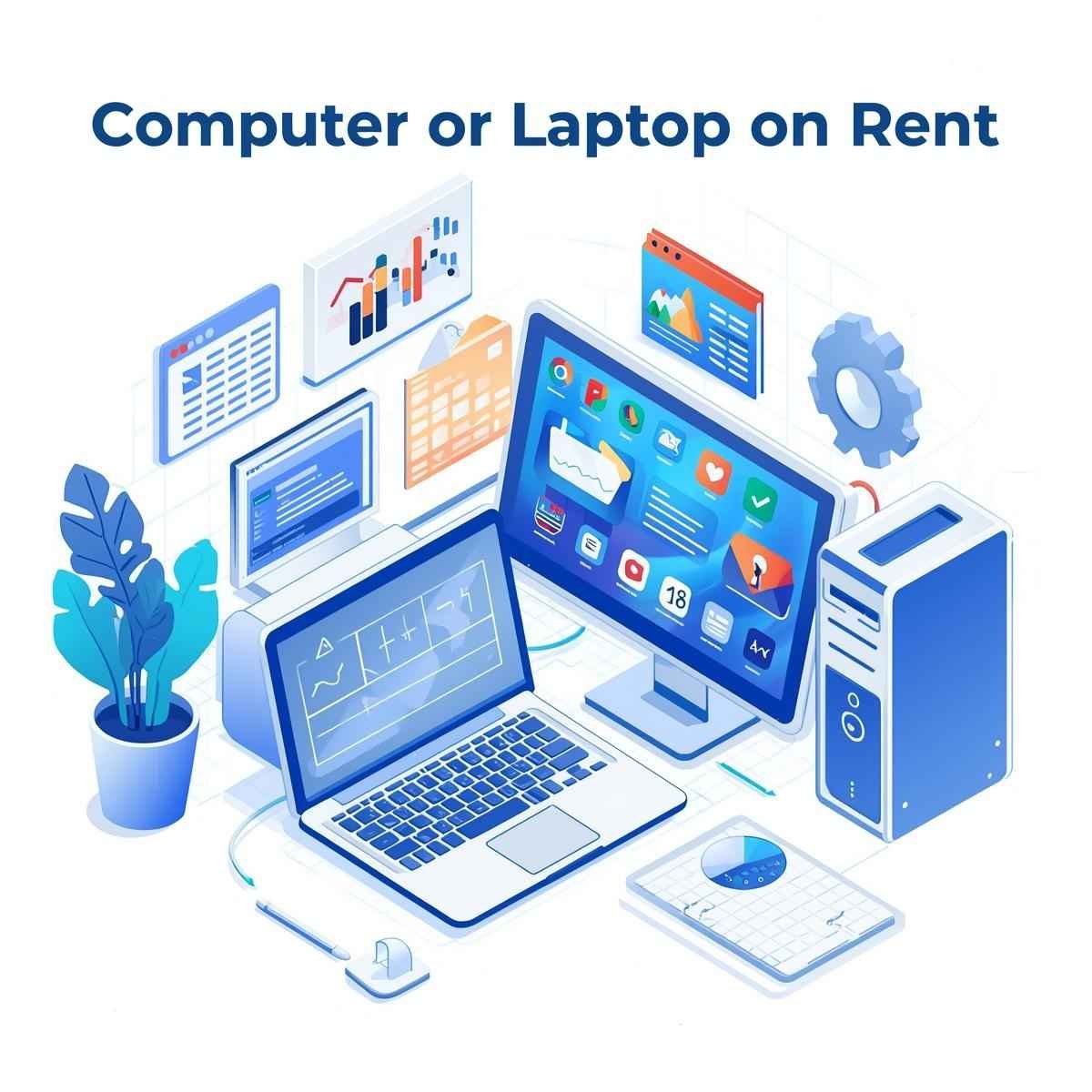 Computer or Laptop on Rent Services