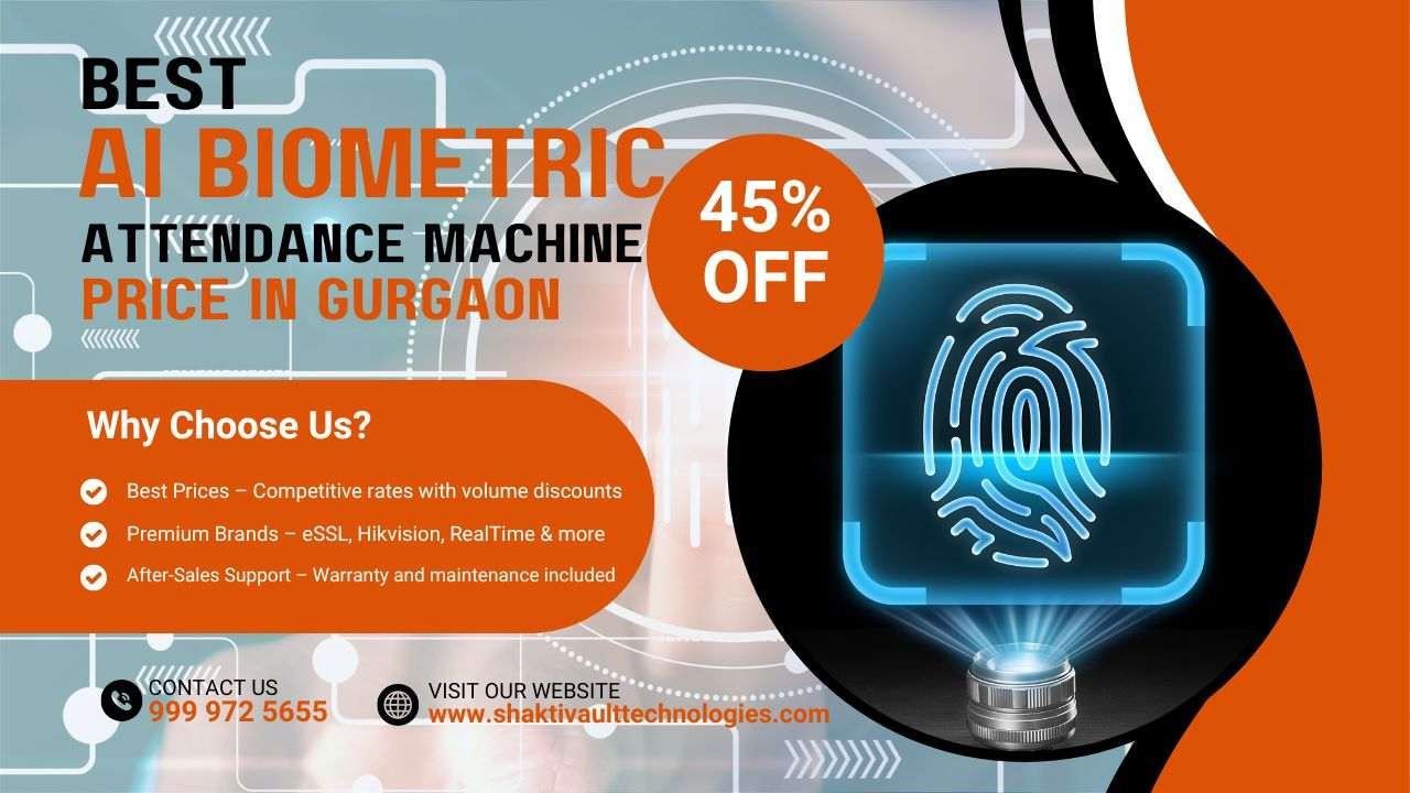 AI Biometric Attendance Machine in Gurgaon