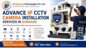 Advance IP CCTV Camera Installation Services in Gurgaon
