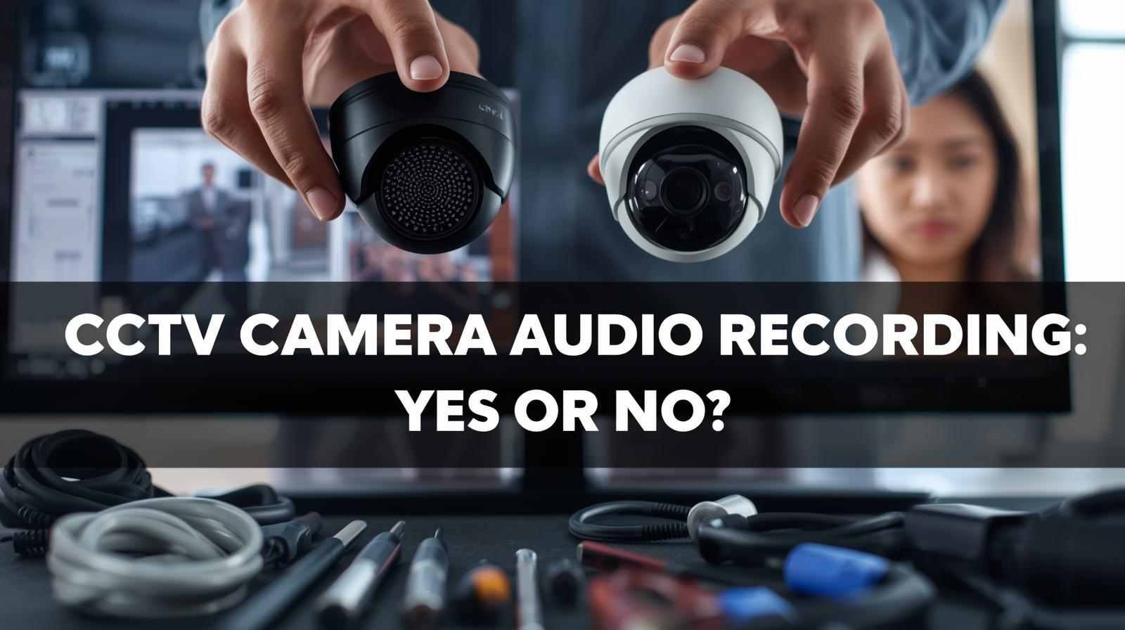 CCTV Camera Audio Recording