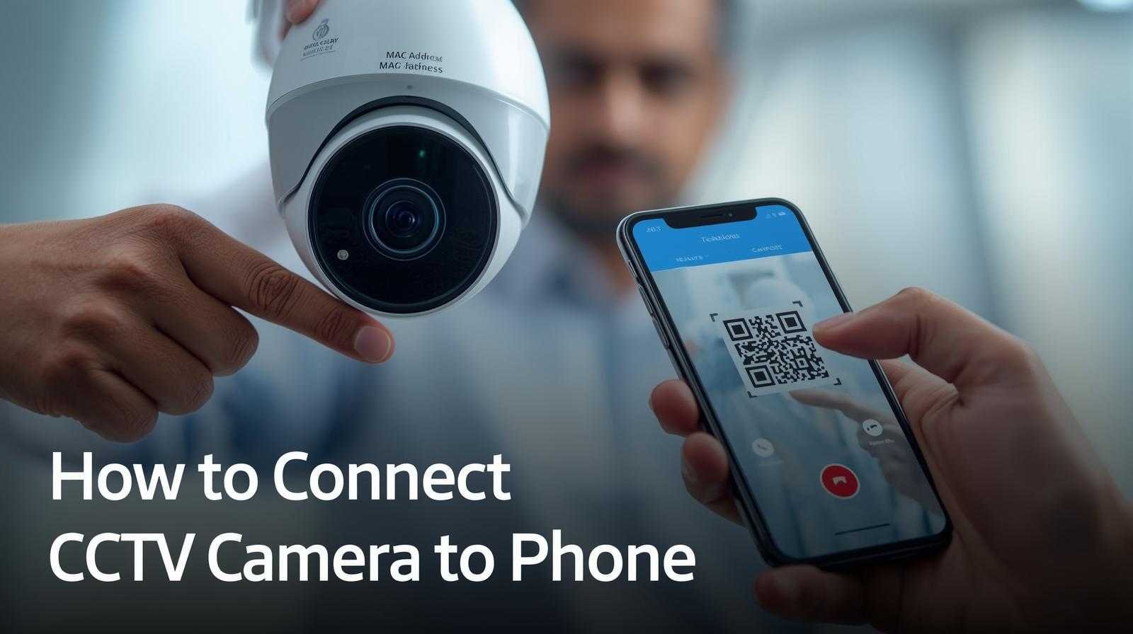 How to Connect CCTV Camera to Phone