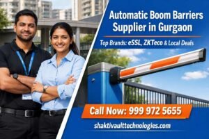 Services 4 Top Automatic Boom Barriers Supplier in Gurgaon - eSSL, ZKTeco & Local Deals