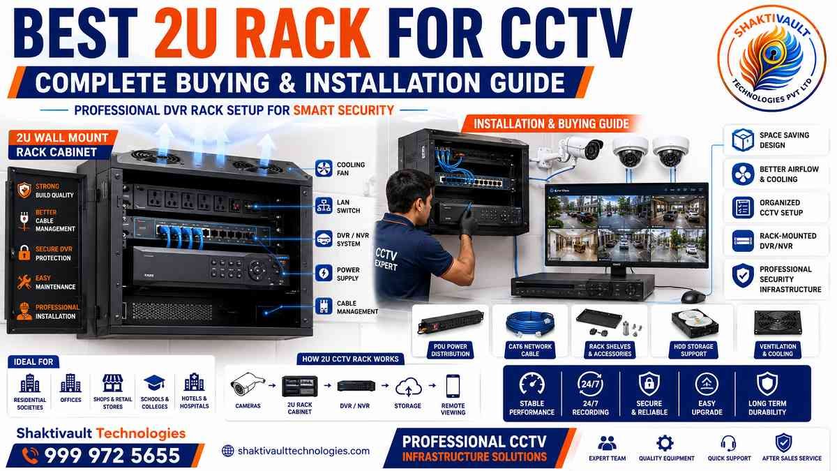 Best 2U Rack for CCTV – Complete Buying & Installation Guide