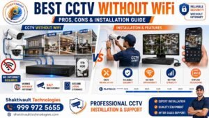 Best CCTV Without WiFi – Pros, Cons & Installation Guide