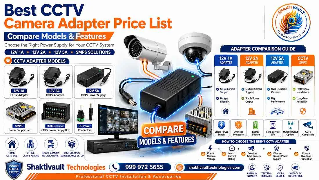 Best CCTV Camera Adapter Price List – Compare Models & Features
