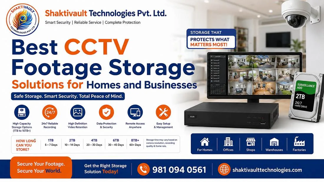 Best CCTV Footage Storage Solutions for Homes and Businesses