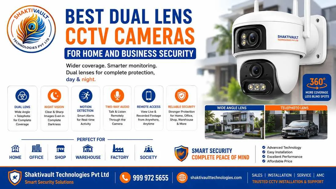 Best Dual Lens CCTV Cameras for Home and Business Security