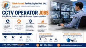 CCTV Operator Jobs Eligibility, Salary, Skills & Career Opportunities