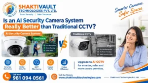 Shaktivault Technologies 13 Is an AI Security Camera System Really Better than Traditional CCTV?